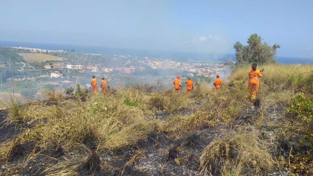 incendio-forestale-2019-7-1024x576 Terme Vigliatore, la Forestale domano i roghi in contrada Pizzicarì e Rocche di Marro