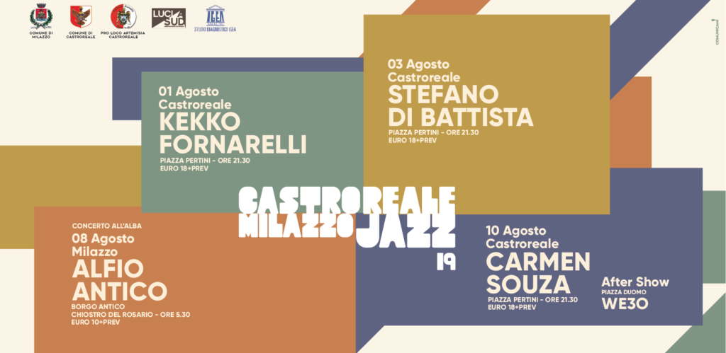 jazz2019-02-1024x499 Tutto pronto per la 19^ edizione del CastrorealeMilazzo Jazz Festival