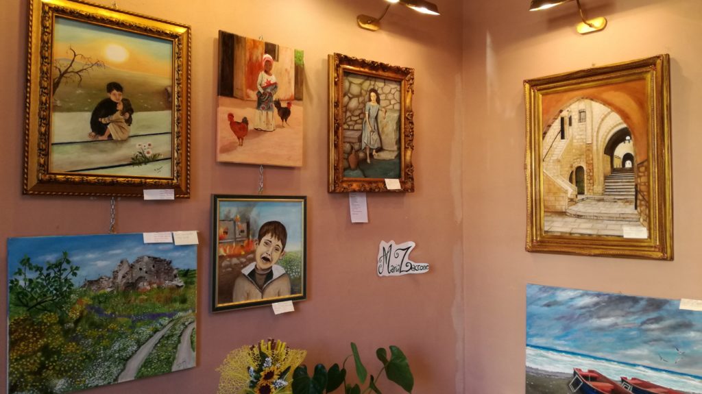 IMG_20190913_171640_1-1024x575 Tre pittrici barcellonesi protagoniste della mostra collettiva "Amiche per l'Arte"