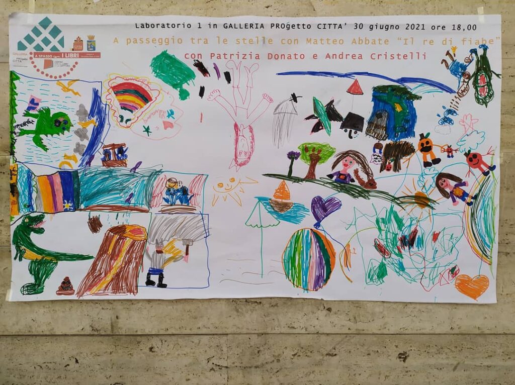 Cristelli3-1024x766 Galleria Progetto Città, a passeggio tra le stelle con Matteo Abbate, il re delle fiabe