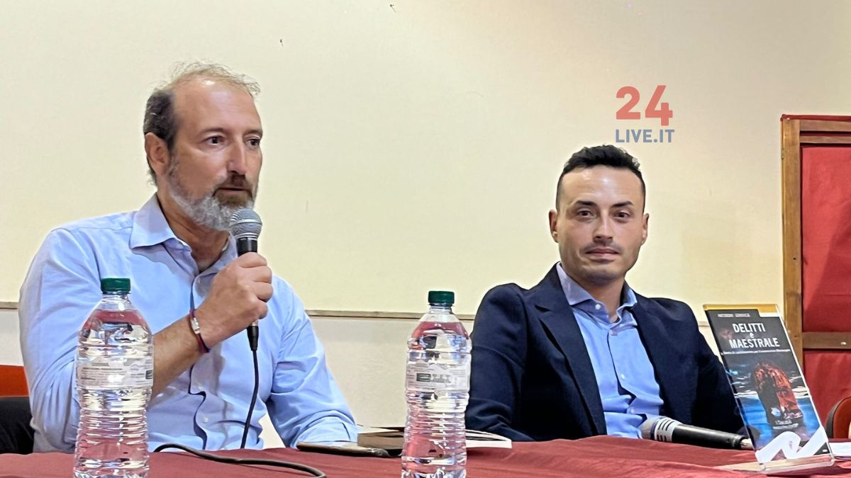 foto-in-evidenza-24live-2022-10-02T093453.687 Presentato il libro di Nino Genovese "Delitti e Maestrale": oggi l'evento “Nord & Sud. Un calcio per la vita”