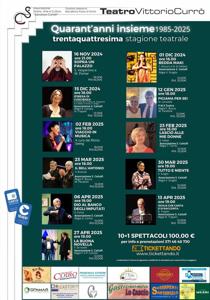WhatsApp-Image-2024-11-13-at-19.28.18-717x1024 Barcellona, dal 16 novembre prende il via la stagione teatrale dell'associazione Cattafi con la performance di Sergio Vespertino