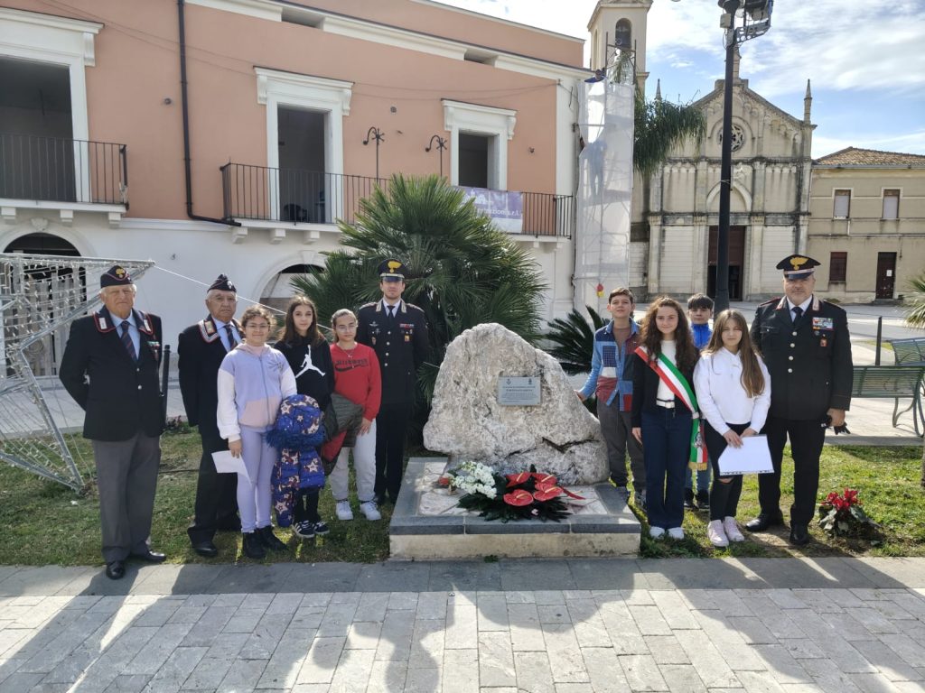 foto-4-1024x768 San Filippo del Mela ricorda il vice brigadiere Tommaso la Spada, vittima delle foibe, ed il carabiniere Fortunato Arena, caduto in servizio