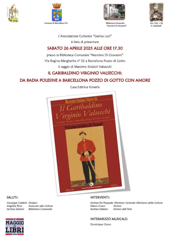garibaldino-724x1024 La "Genius Loci" presenta "Il Garibaldino Virginio Valsecchi"