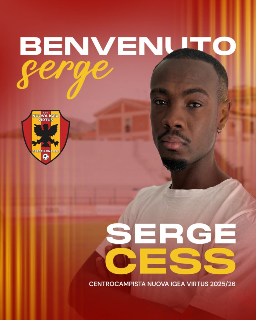 Serge-Cess-819x1024 Nuova Igea Virtus, arrivano Serge Cess e Vincenzo Ferrara
