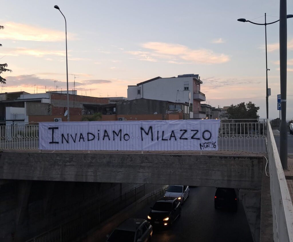 Striscione-1-1024x849 Il Barcellona Basket pronto ad espugnare il PalaMilone nel derby contro gli Svincolati Milazzo