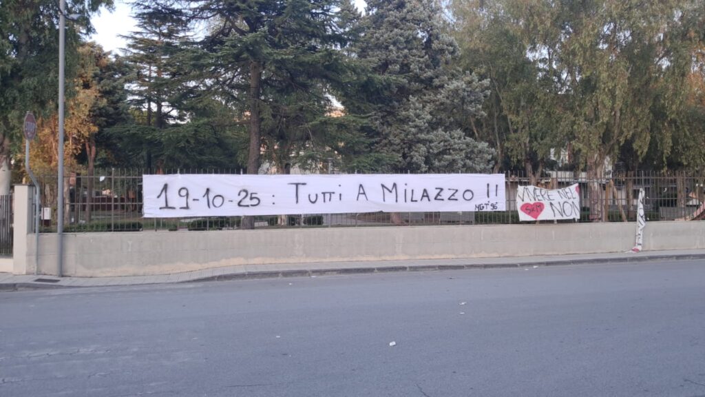 Striscione-2-1024x576 Il Barcellona Basket pronto ad espugnare il PalaMilone nel derby contro gli Svincolati Milazzo