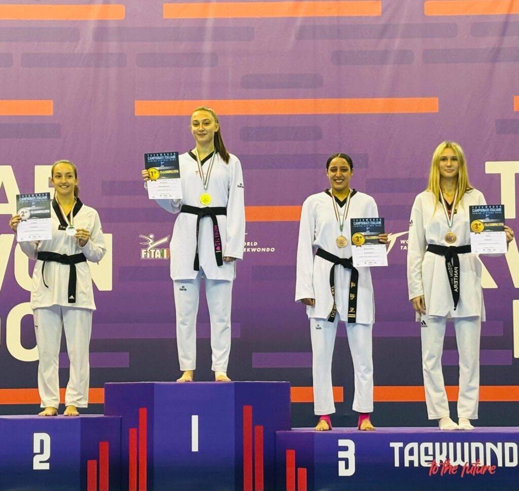IMG-20251111-WA0008-1024x970 Taekwondo: grandi soddisfazioni per la "Tiger's Den" ai Campionati Italiani Assoluti