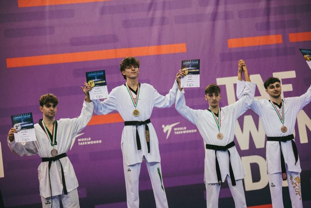 IMG-20251111-WA0011-1024x684 Taekwondo: grandi soddisfazioni per la "Tiger's Den" ai Campionati Italiani Assoluti