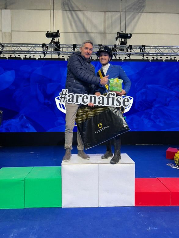 IMG-20251118-WA0055 Fiera Cavalli: la barcellonese Imen Ben Amor trionfa al Progetto Sport