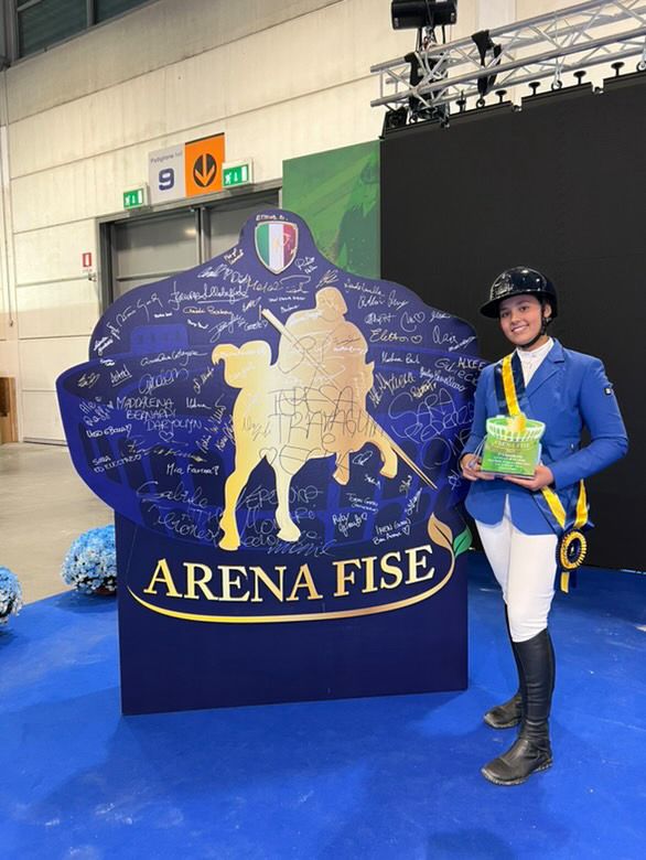 IMG-20251118-WA0056 Fiera Cavalli: la barcellonese Imen Ben Amor trionfa al Progetto Sport