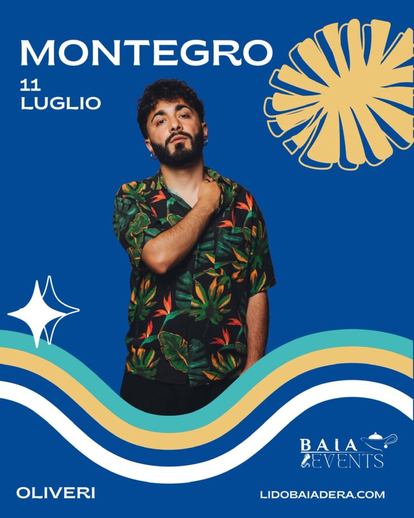 Montenegro-Lido-Baiadera-819x1024 Baia Events: il cantautore Montegro al Lido Baiadera di Oliveri
