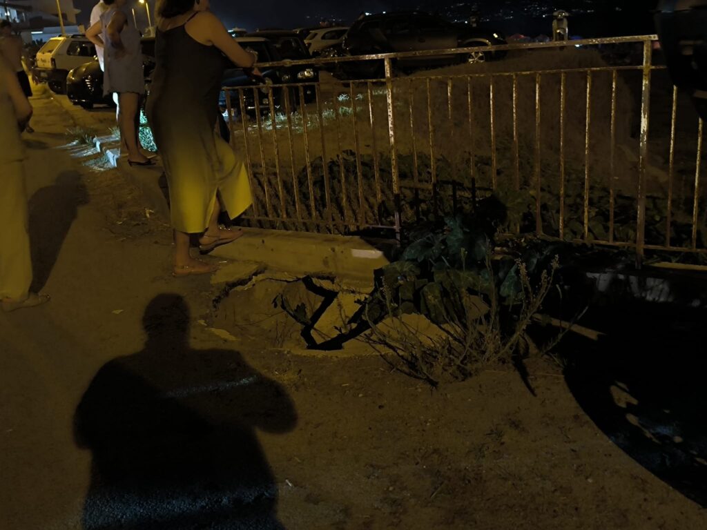 Voragine-Cicerata-1024x768 Segnalazione: voragine in zona Cicerata nel litorale di Barcellona